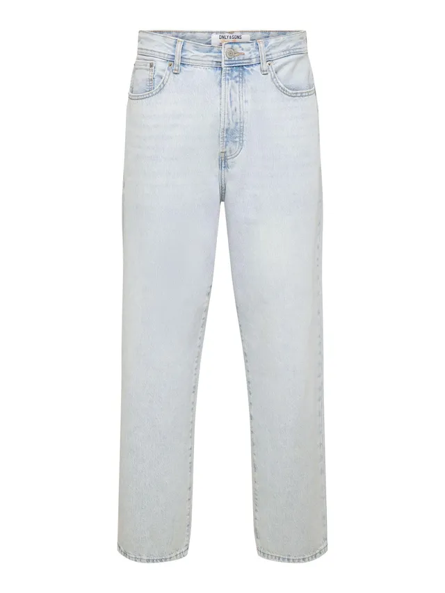 Only & Sons Onsfade Loose Jeans Denim 32W/32L Blu