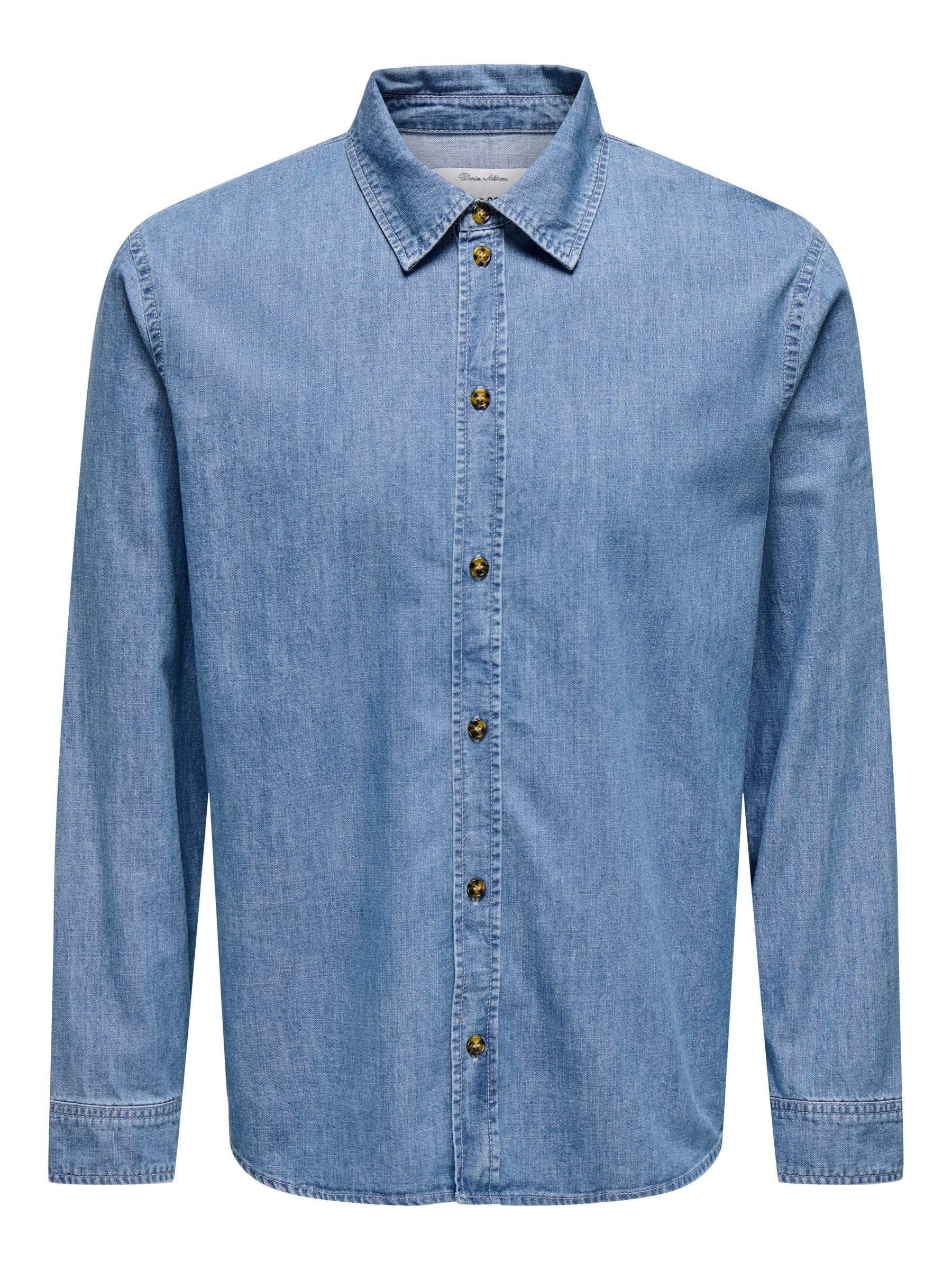 Only & Sons Onsean Camicia Uomo Cotone Taglia L
