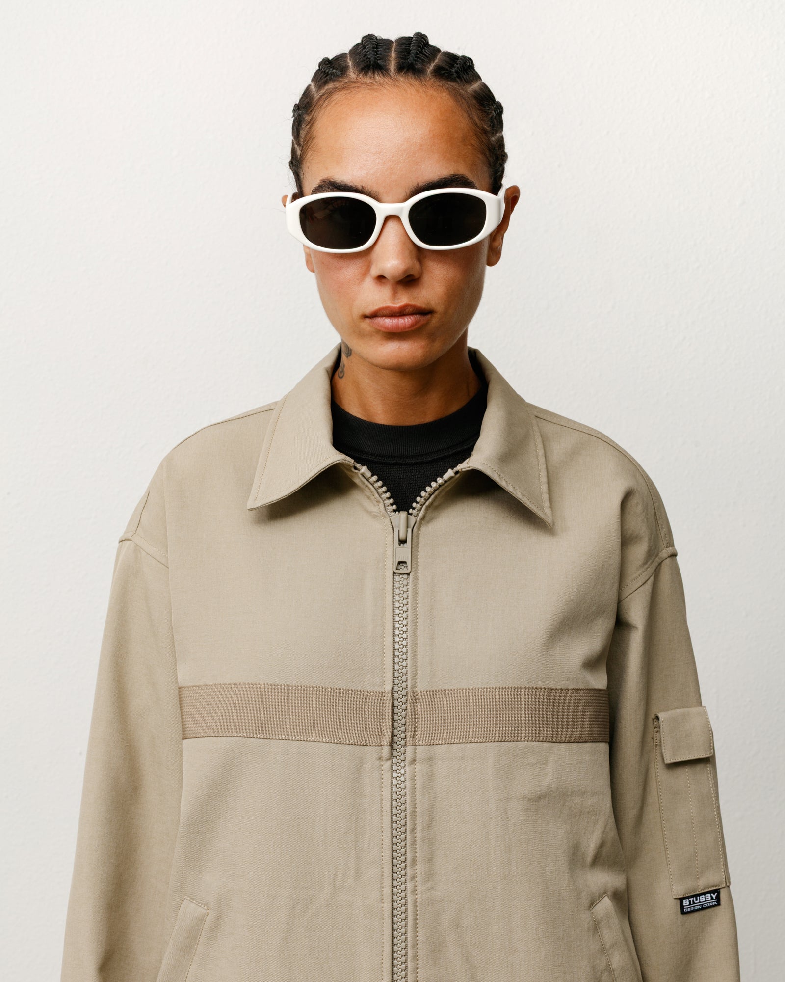Stussy Roman Sunglasses occhiali bone protezione UV