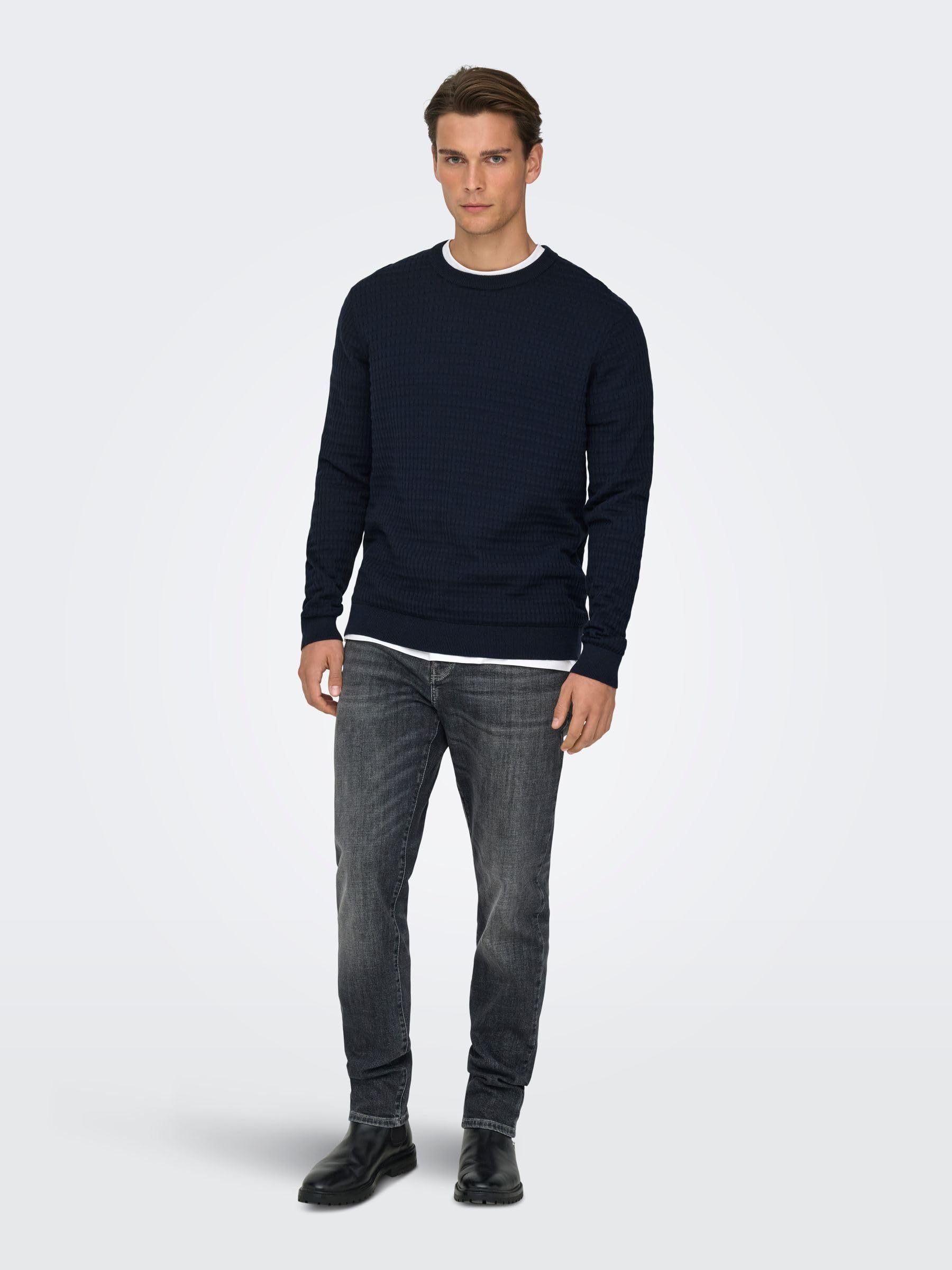Only & Sons Onsberry Reg Maglione Uomo XXL Girocollo