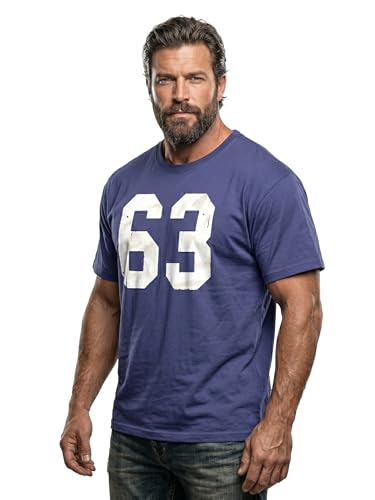 MAKAYA T-Shirt Uomo Bulldozer 63 Maglietta XL Cotone