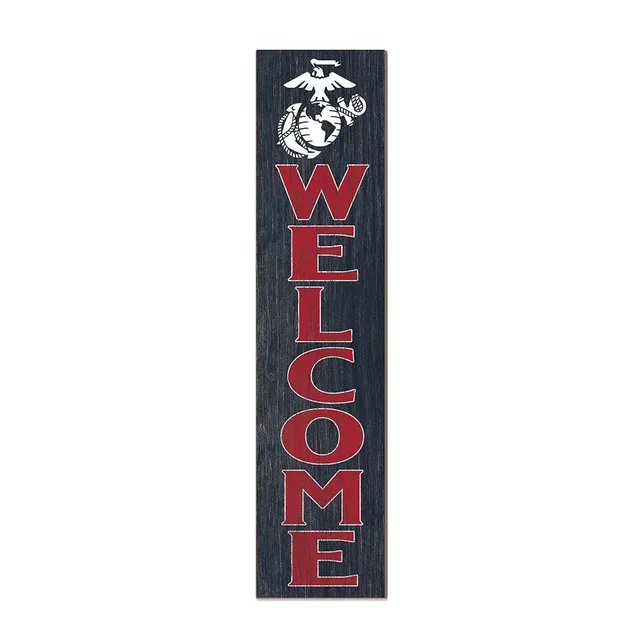 7.62 Design USMC Welcome insegna pvc 28x117 cm