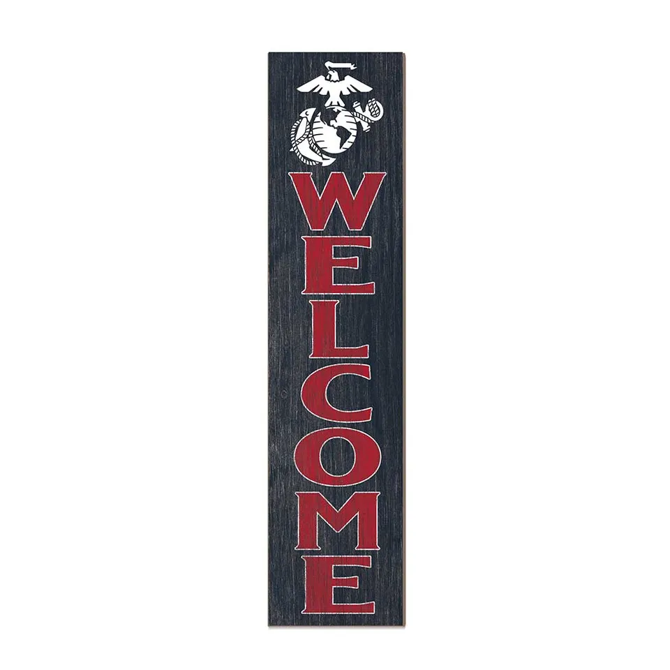 7.62 Design USMC Welcome insegna pvc 28x117 cm