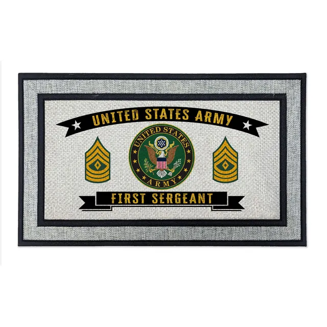 7.62 Design Army First Sergeant E-8 zerbino 45x76 cm grigio