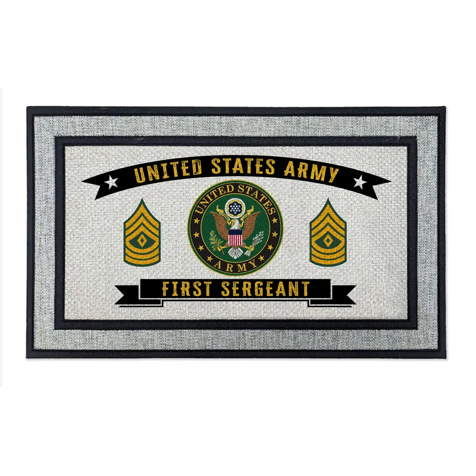 7.62 Design Army First Sergeant E-8 zerbino 45x76 cm grigio