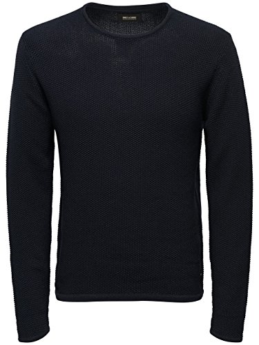 Only & Sons Onsdan Crew Neck maglione uomo nero