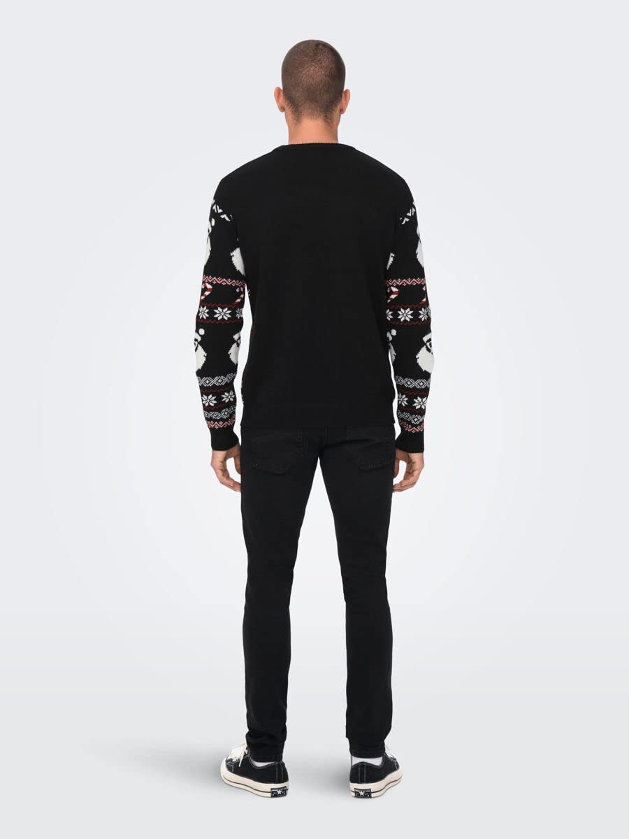 ONLY & SONS Maglieria Maglione Uomo Eden M scollo rotondo