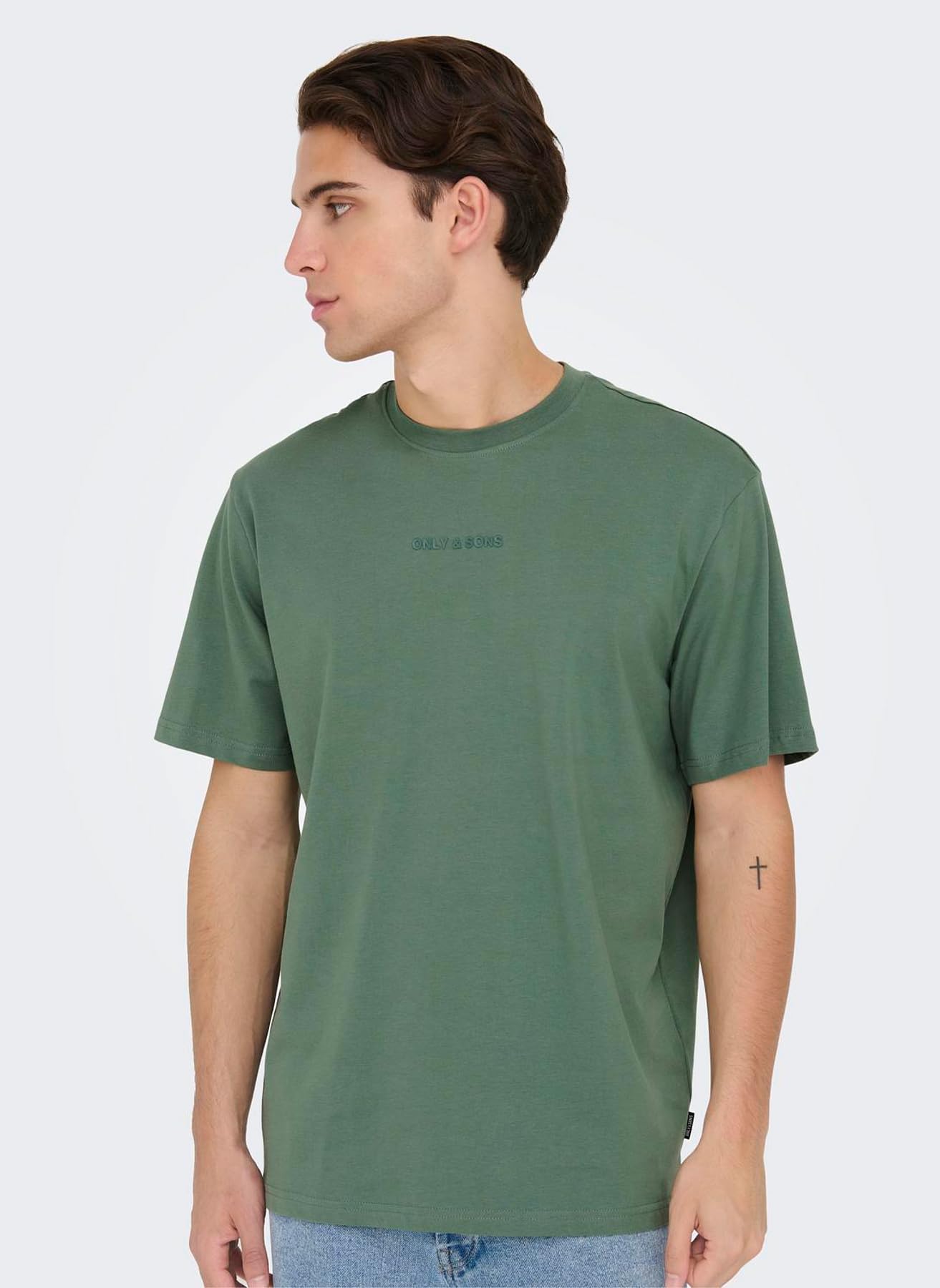 Only & Sons Onslevi t-shirt uomo M verde foresta oscura