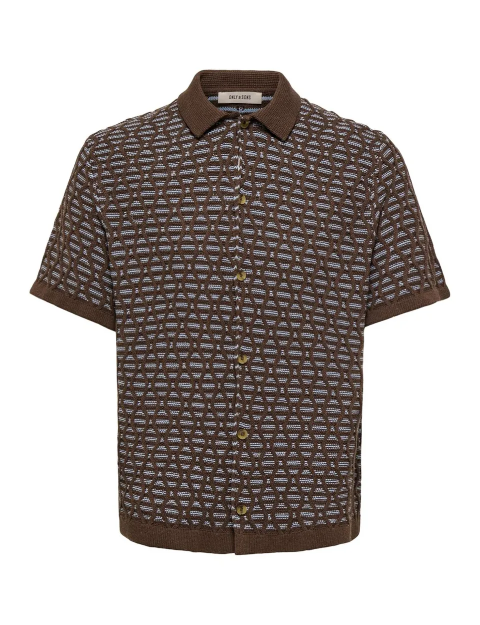 Only & Sons Onswave Life camicia uomo nera taglia L