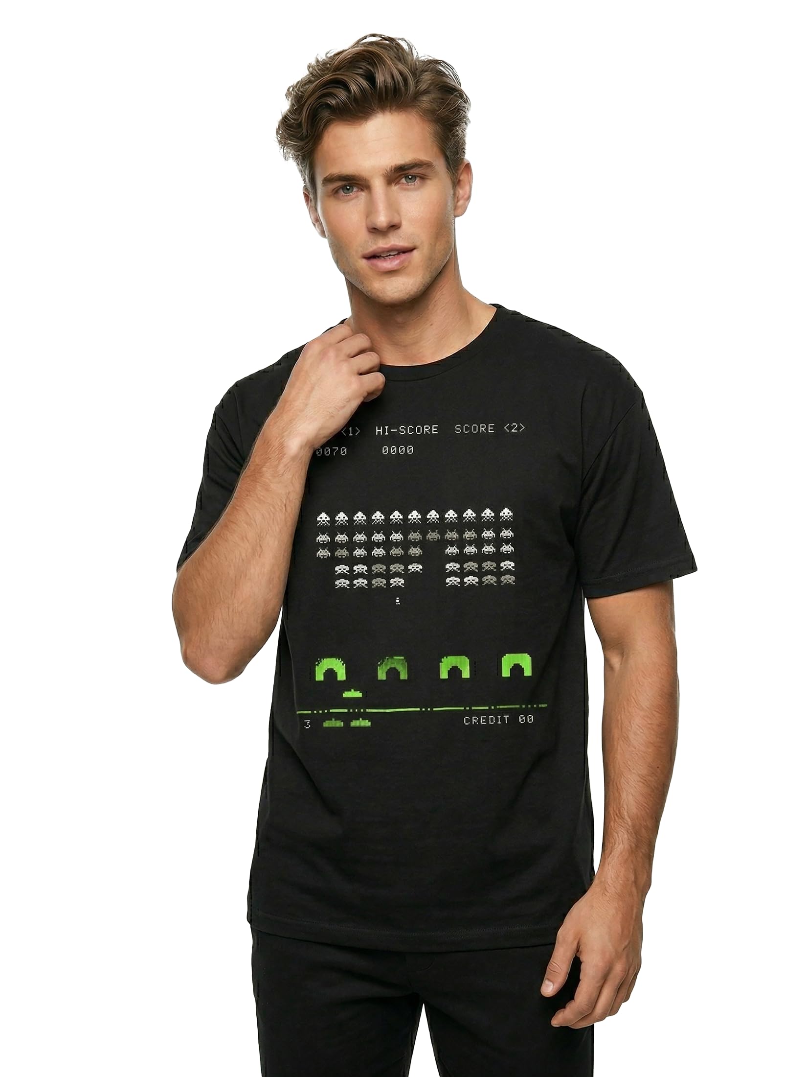 MAKAYA Gamer Space T-Shirt Uomo XL Cotone
