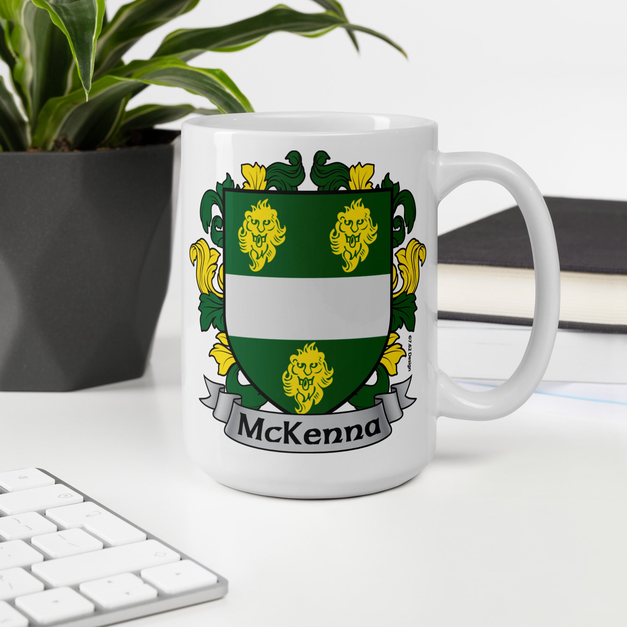 7.62 Design McKenna Tazza Ceramica 15oz Stemma Irlandese