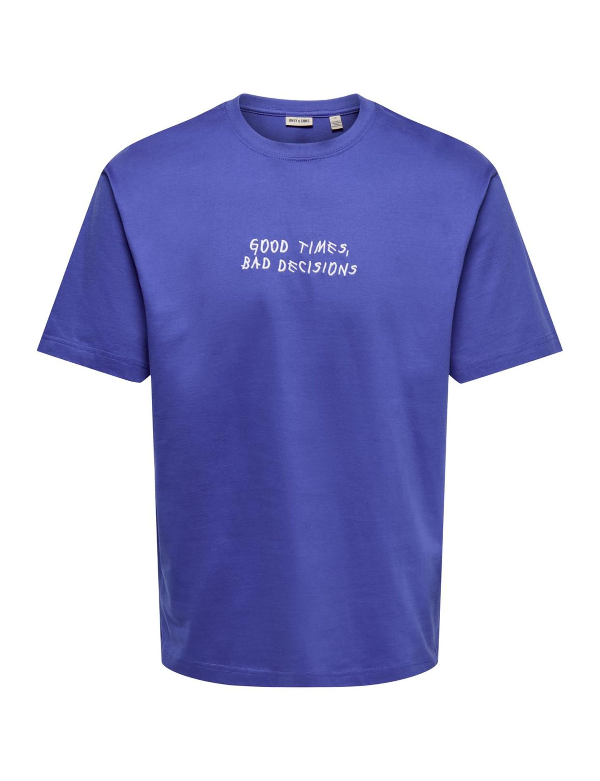 Only & Sons Onsaaron Life RLX maglietta uomo grigio cotone