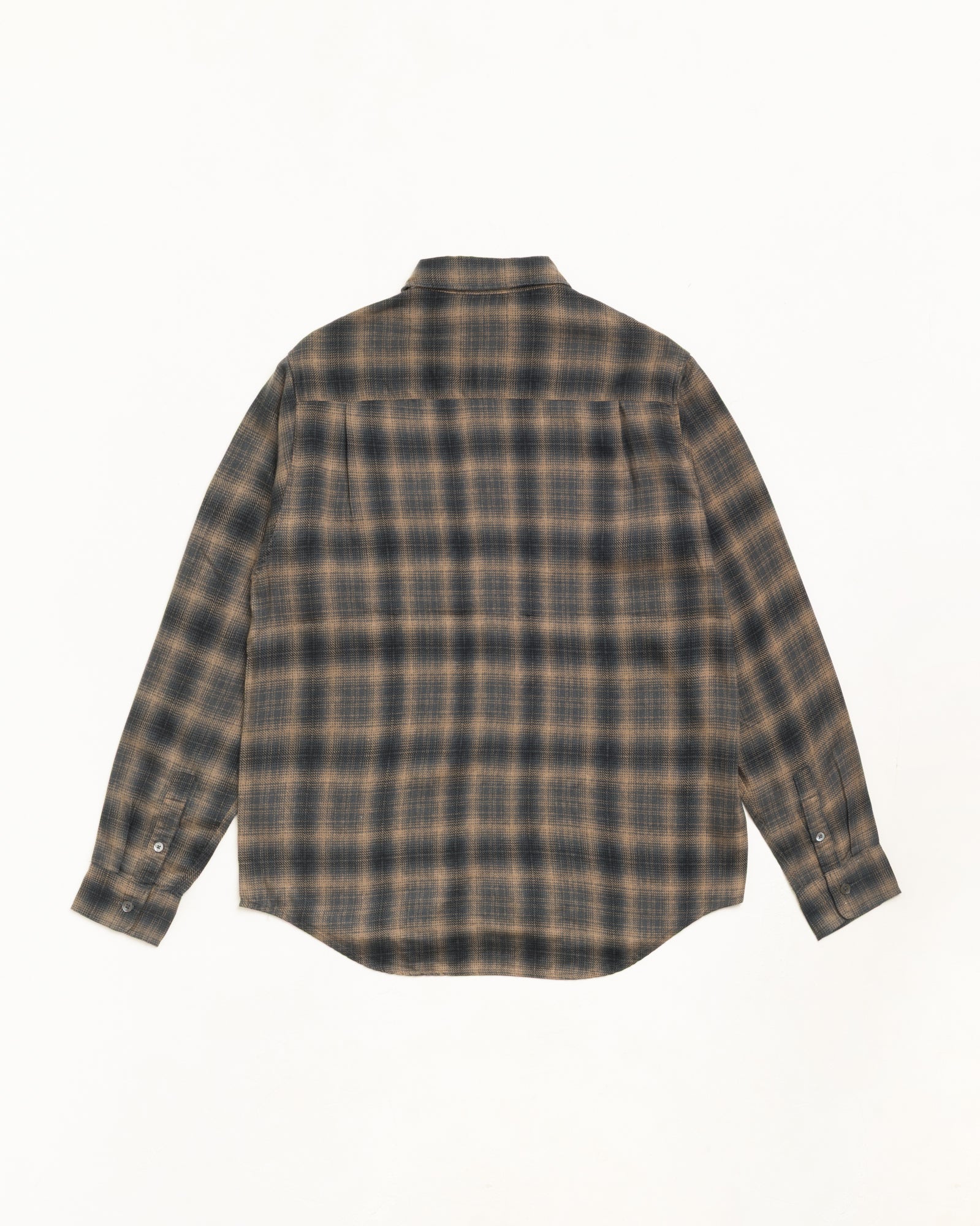 Stussy Matthew Printed Shirt camicia marrone Tencel