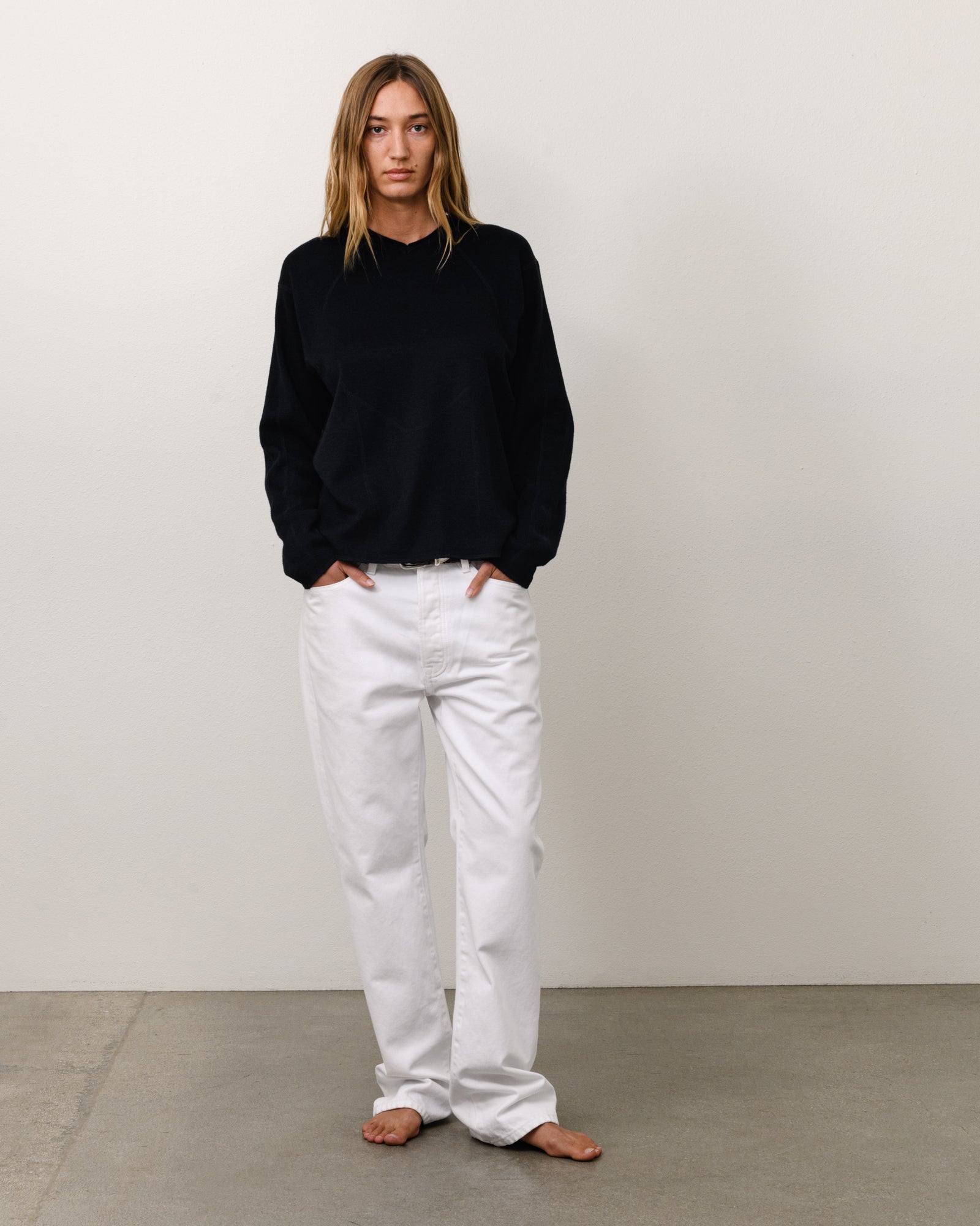 Stussy Wave Knit Sweater maglione nero 50% lana