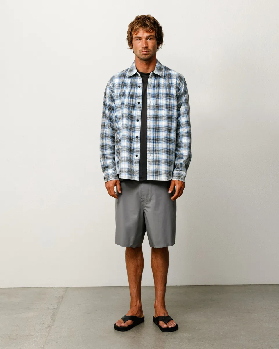 Stussy Peak Board Short costume grigio stretch