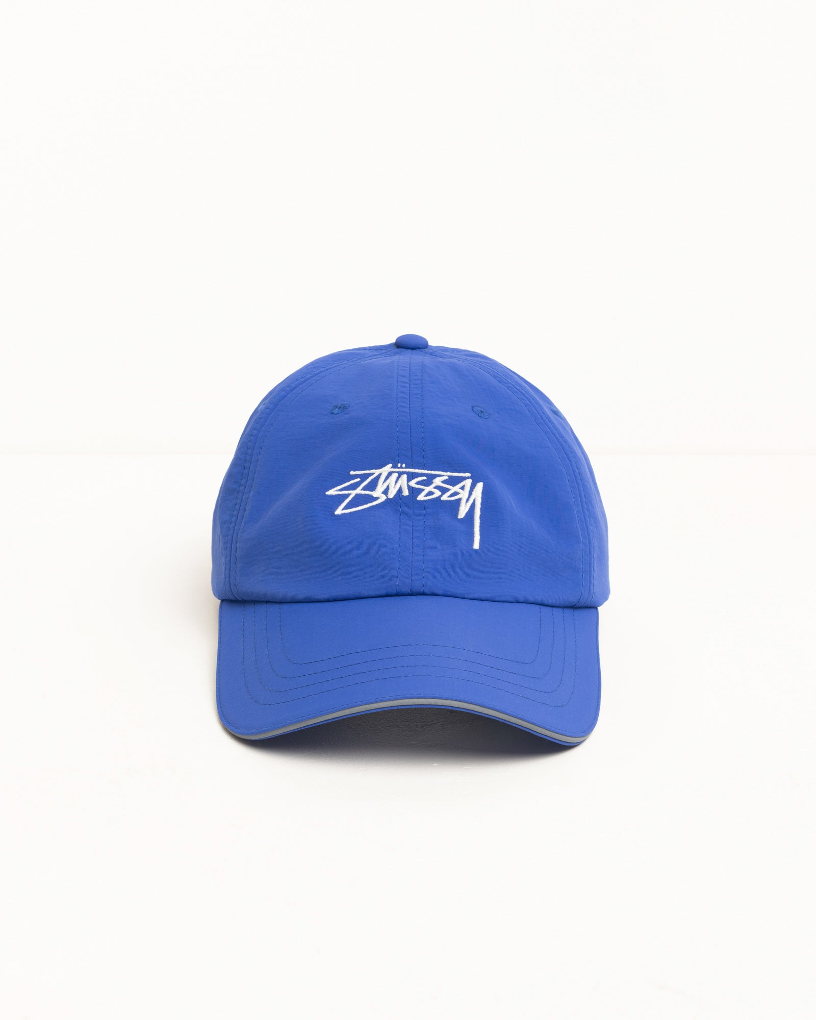 Stussy Smooth Stock Nylon Sport Cap berretto blu nylon