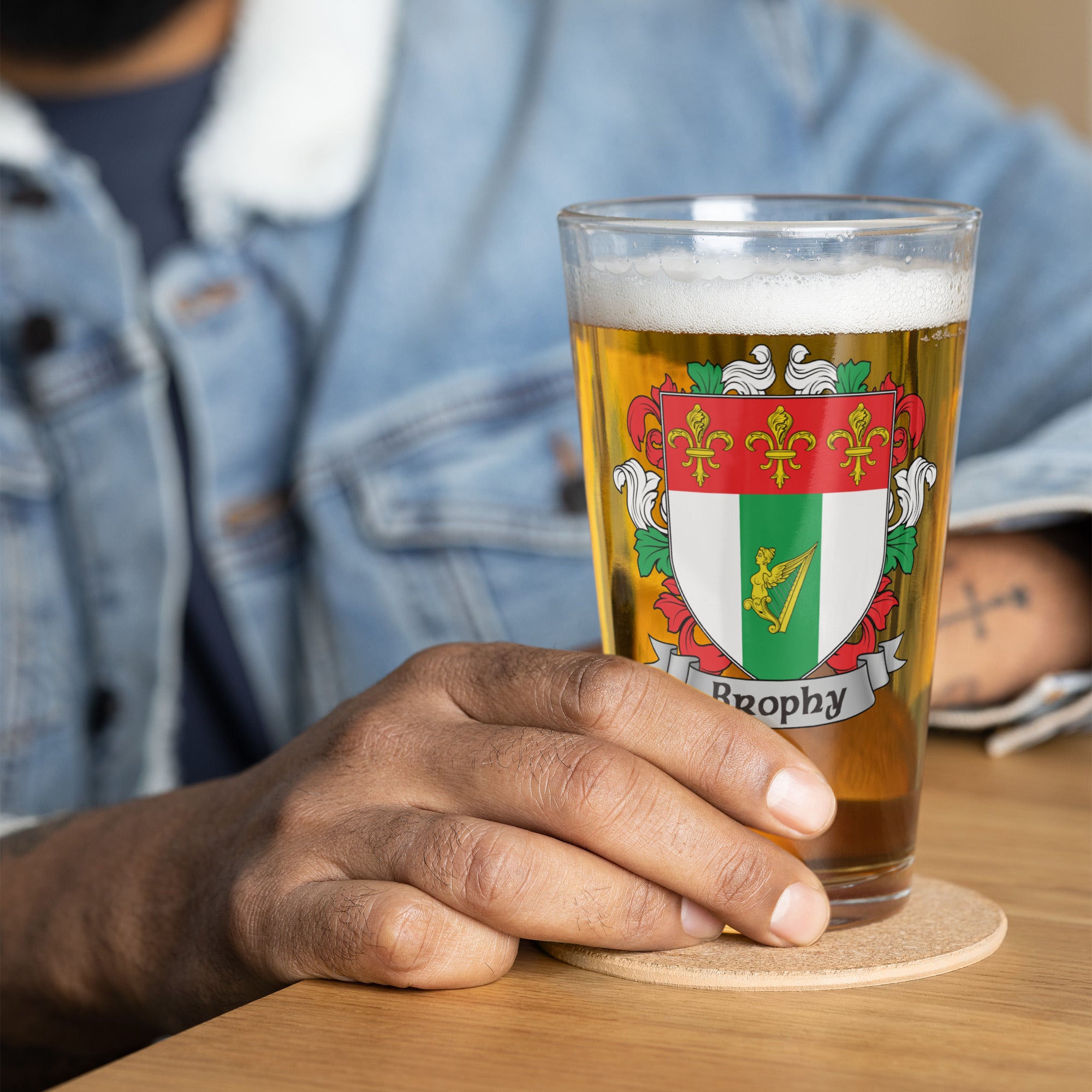 7.62 Design Drinkware Brophy bicchiere birra 16oz 473ml