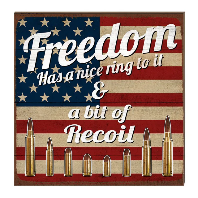 7.62 Design Freedom targa legno 25x25 cm MDF da parete