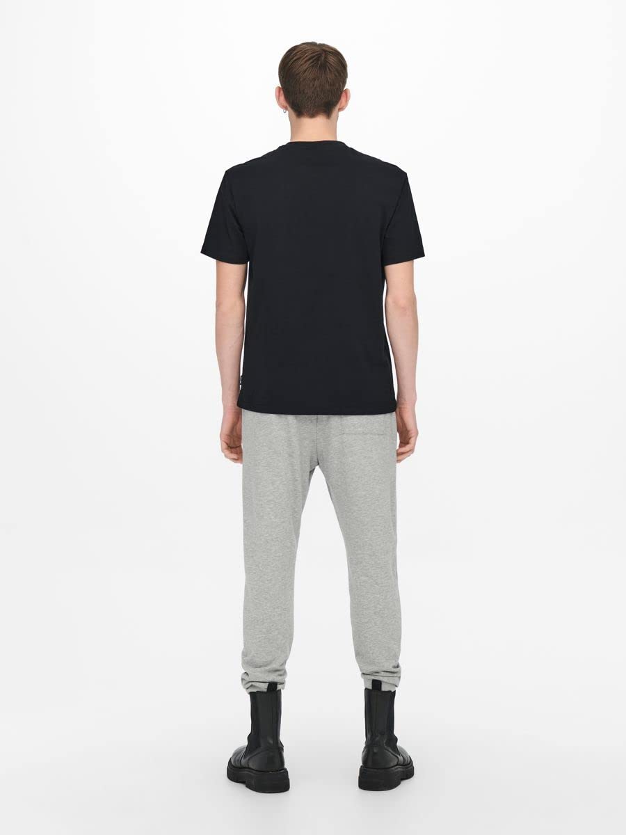 ONLY & SONS Onskelloggs Reg SS Logo Tee t-shirt taglia L nera
