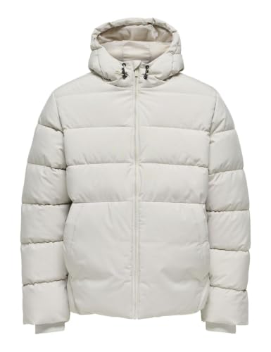 ONLY & SONS Onsmarvin Life Puffer Giacca Uomo L Nero