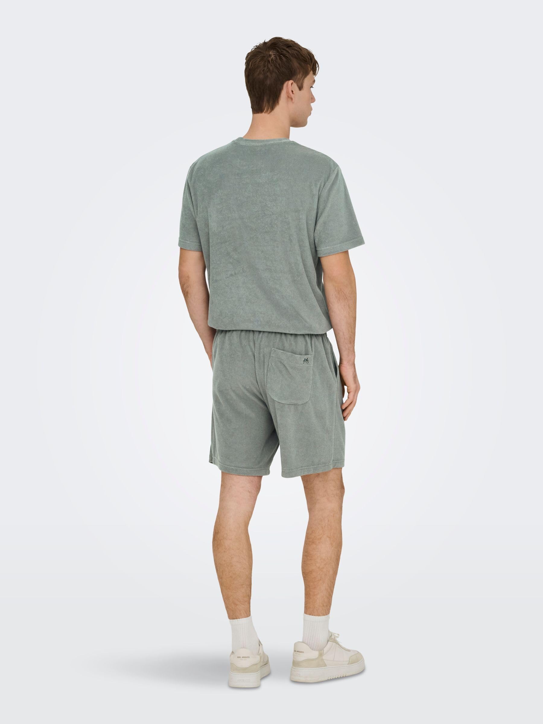 Only & Sons Onstellas Shorts Pantaloncini Sedona Sage L