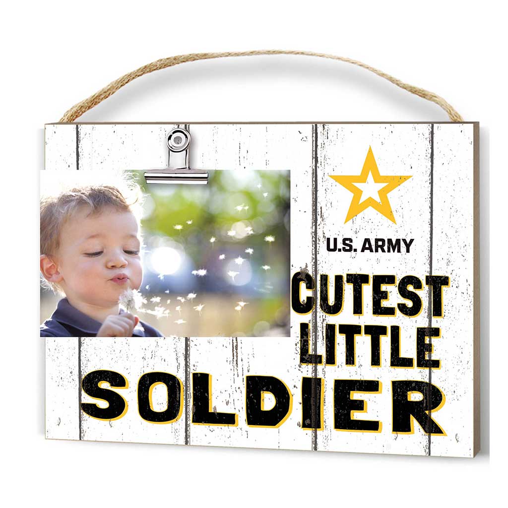 7.62 Design Cutest Little Soldier cornice legno 23x25 cm foto 10x15