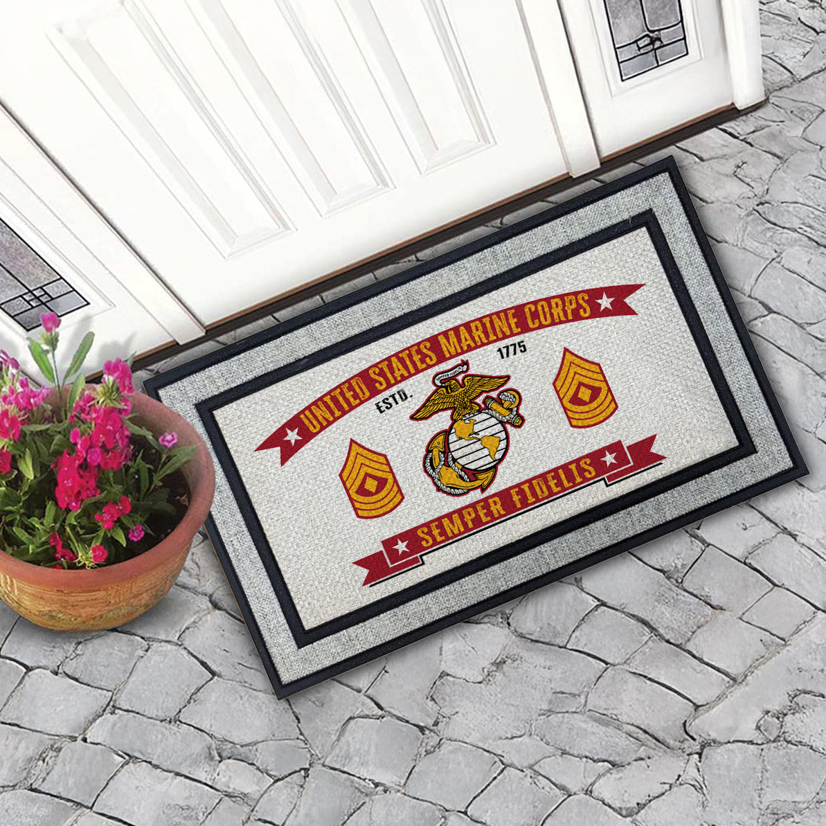 7.62 Design USMC First Sergeant Zerbino 18x30" Gomma Antiscivolo