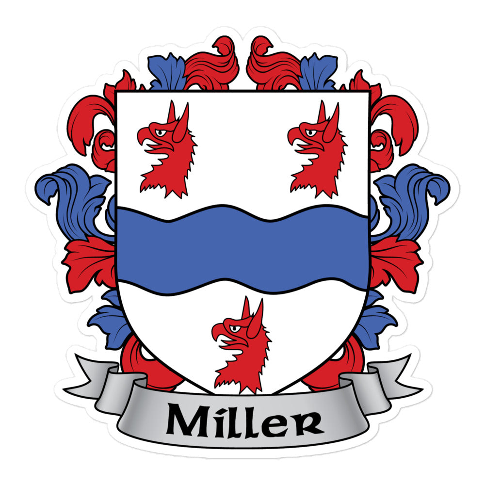 7.62 Design Miller adesivo sticker vinile 7x7 cm stemma