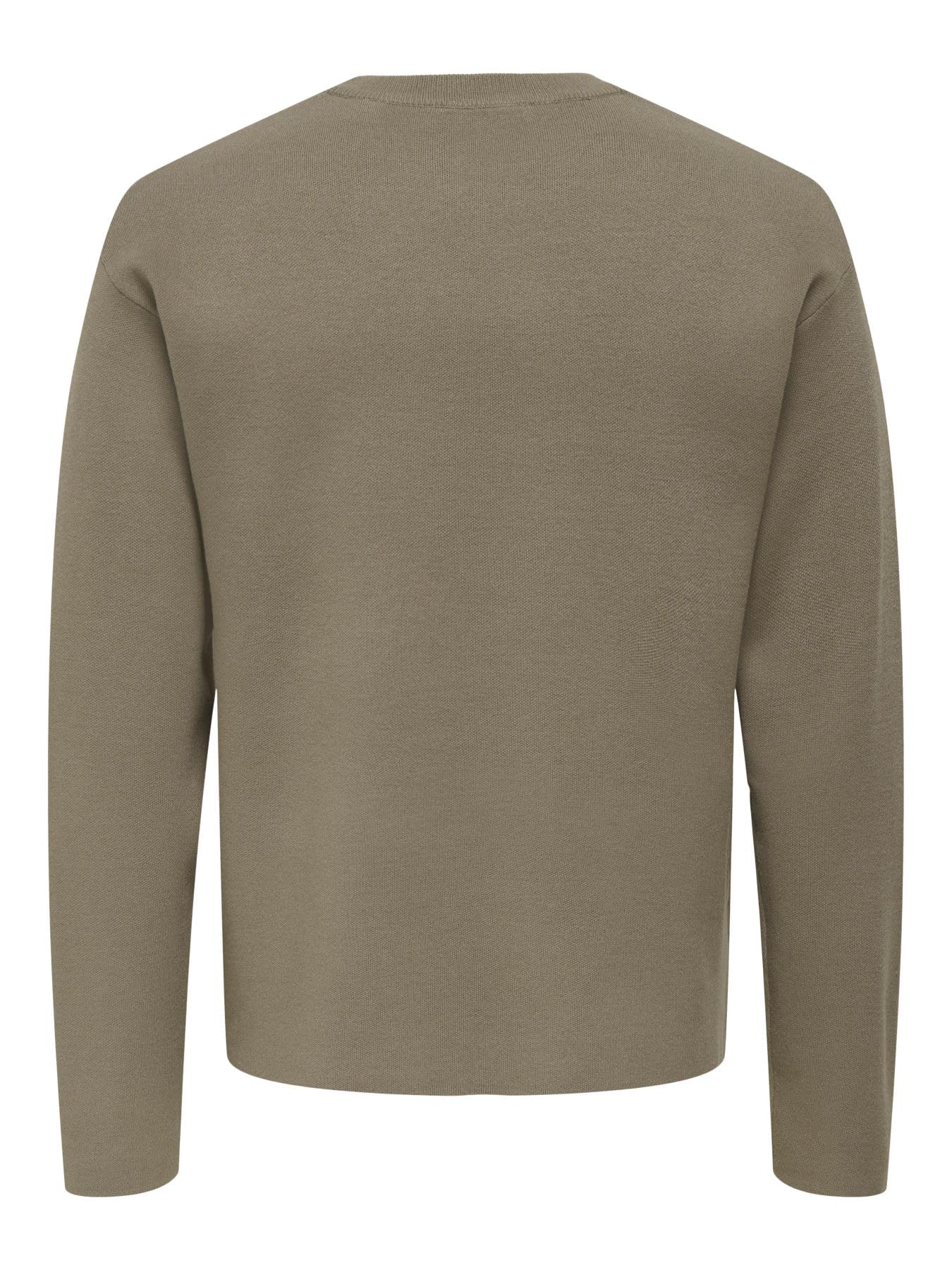 Only & Sons Onscooper RLX LS Maglione Uomo L Girocollo