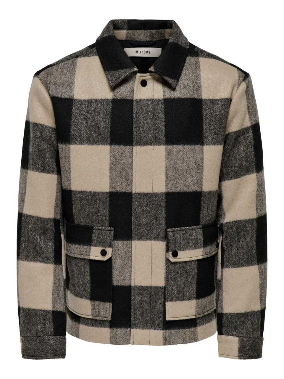 Only & Sons Onsconnor Giacca Uomo XXL Silver Lining