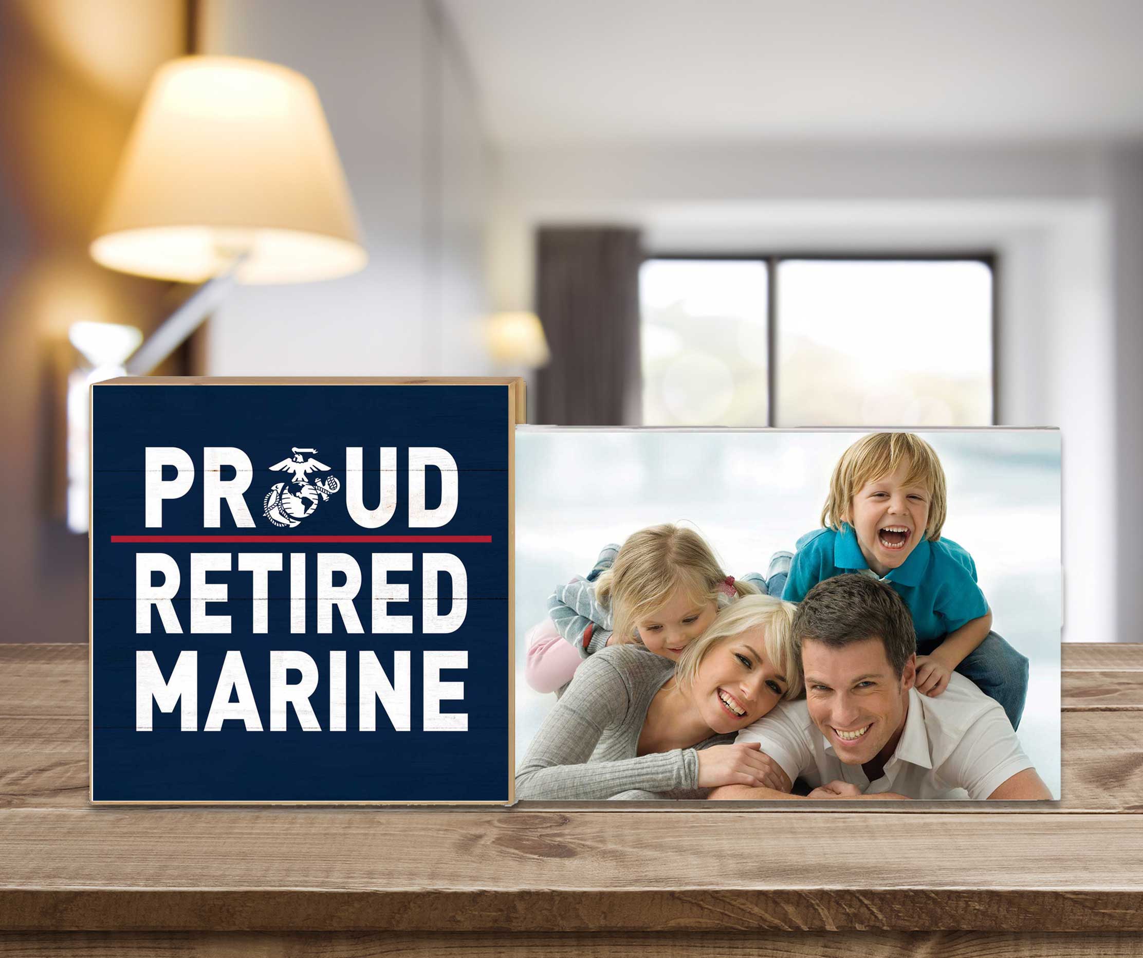 7.62 Design USMC Retired Cornice Foto 4x6