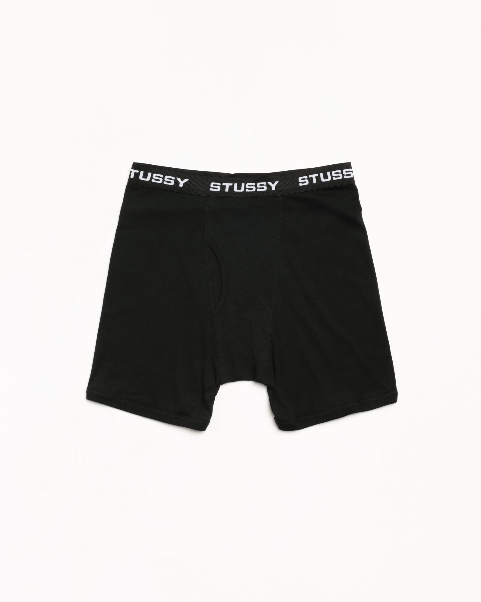 Stussy Boxer Briefs boxer nero 3 pack cotone