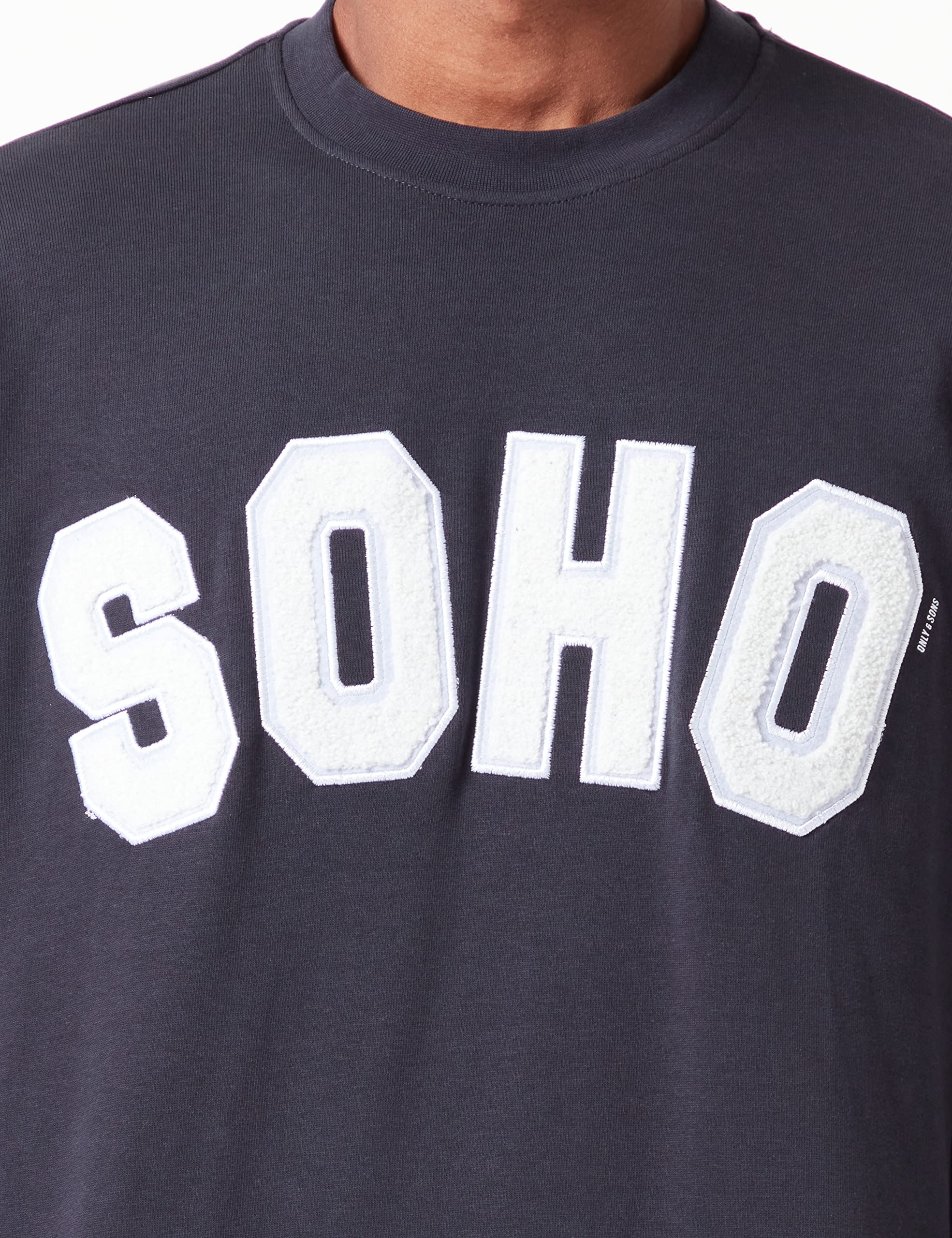 Only & Sons Onskarl Felpa Uomo Girocollo Cotone