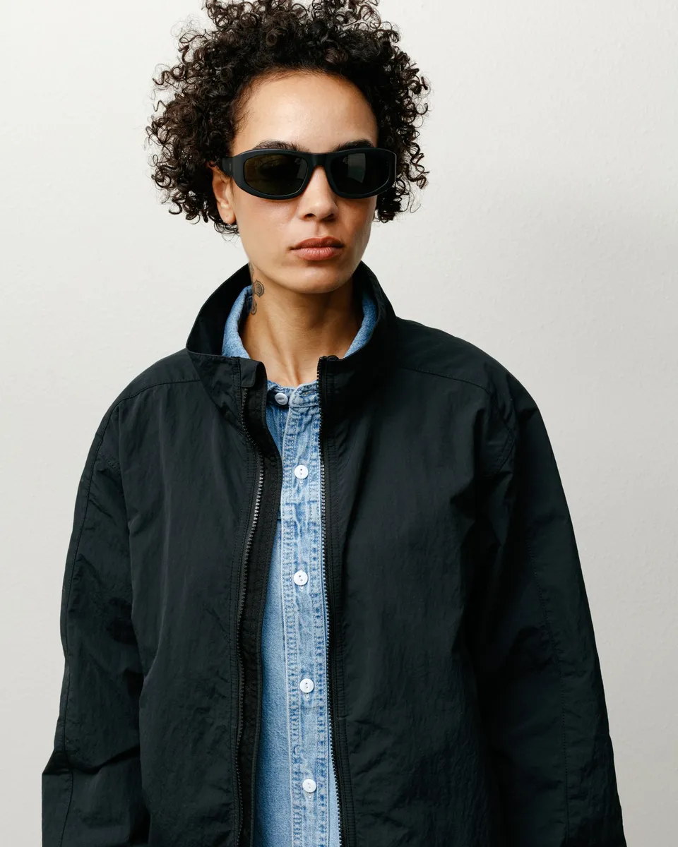 Stussy Landon Sunglasses occhiali nero verde taglia unica