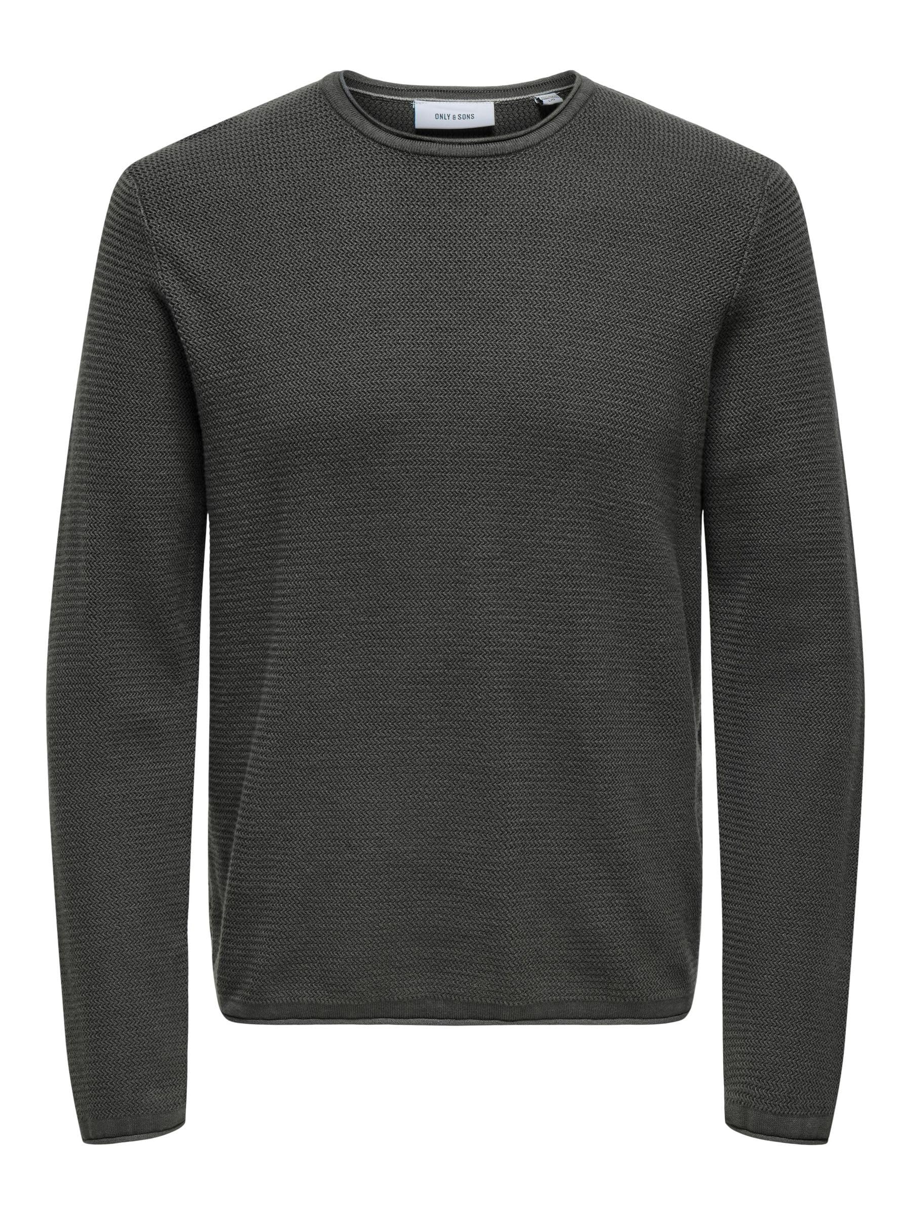 Only & Sons Onseric Maglione Uomo Girocollo Beige