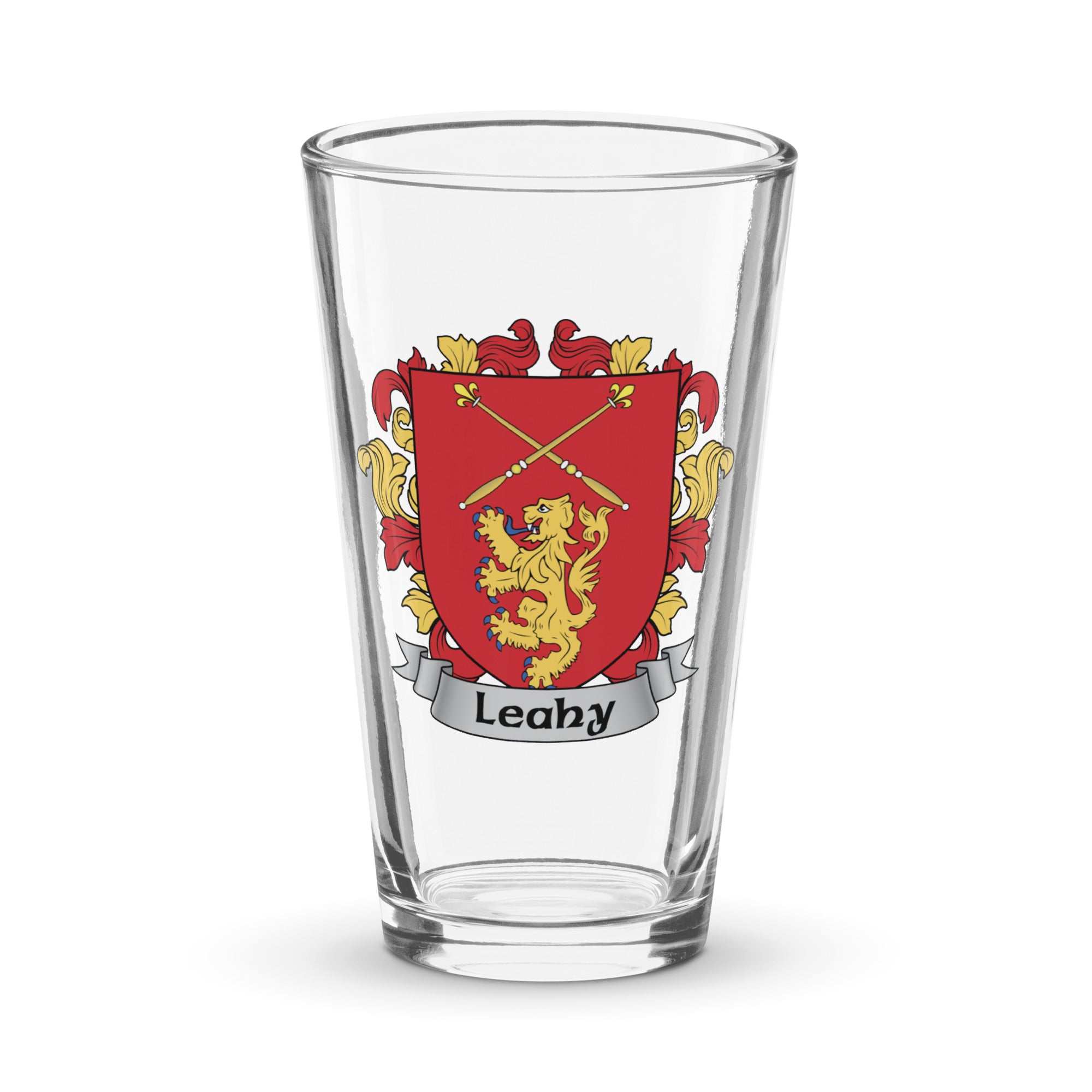 7.62 Design Leahy Bicchiere Pinta 16oz Stemma Irlandese