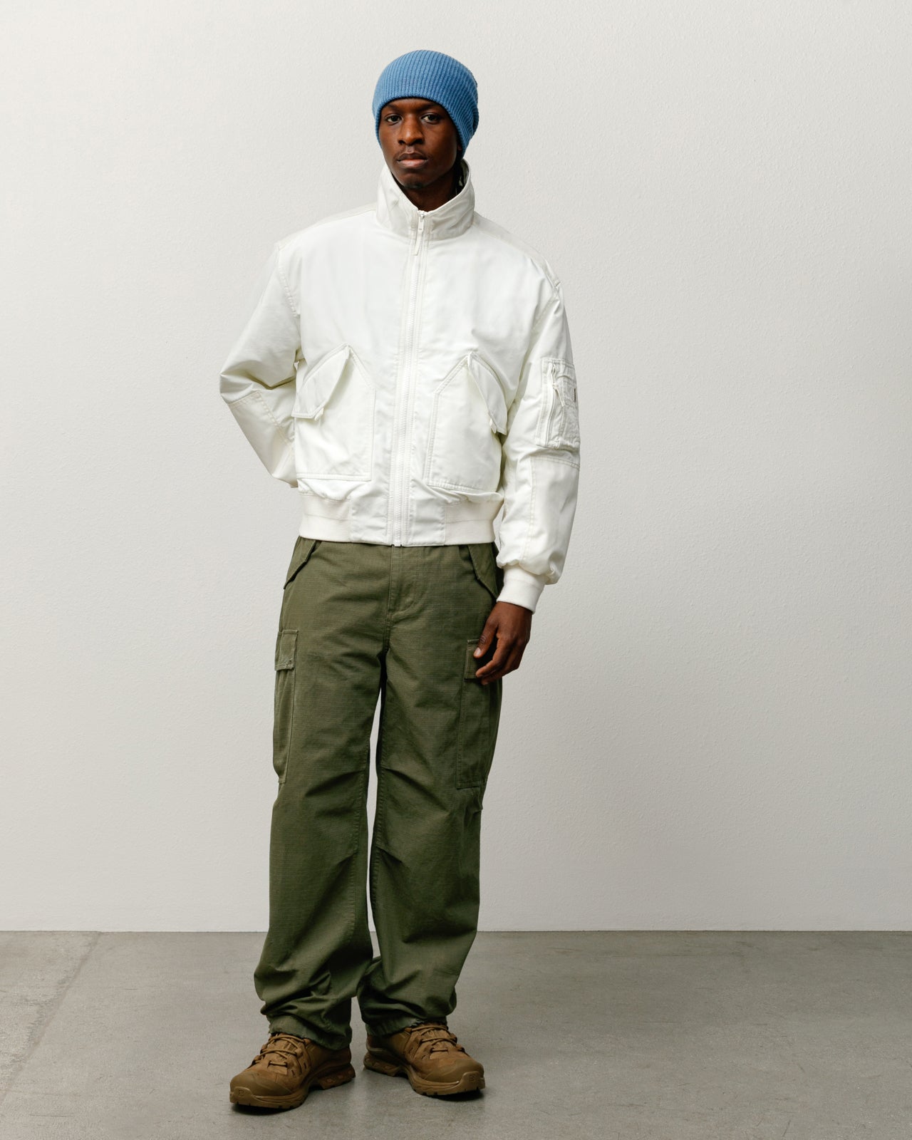 Stussy Cargo Pant pantaloni verde oliva cotone