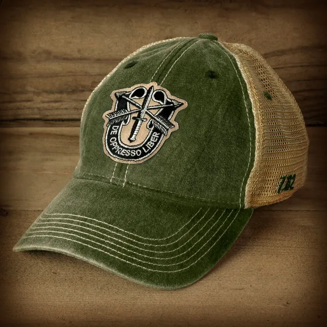 7.62 Design Special Forces Cappello Trucker Verde Oliva