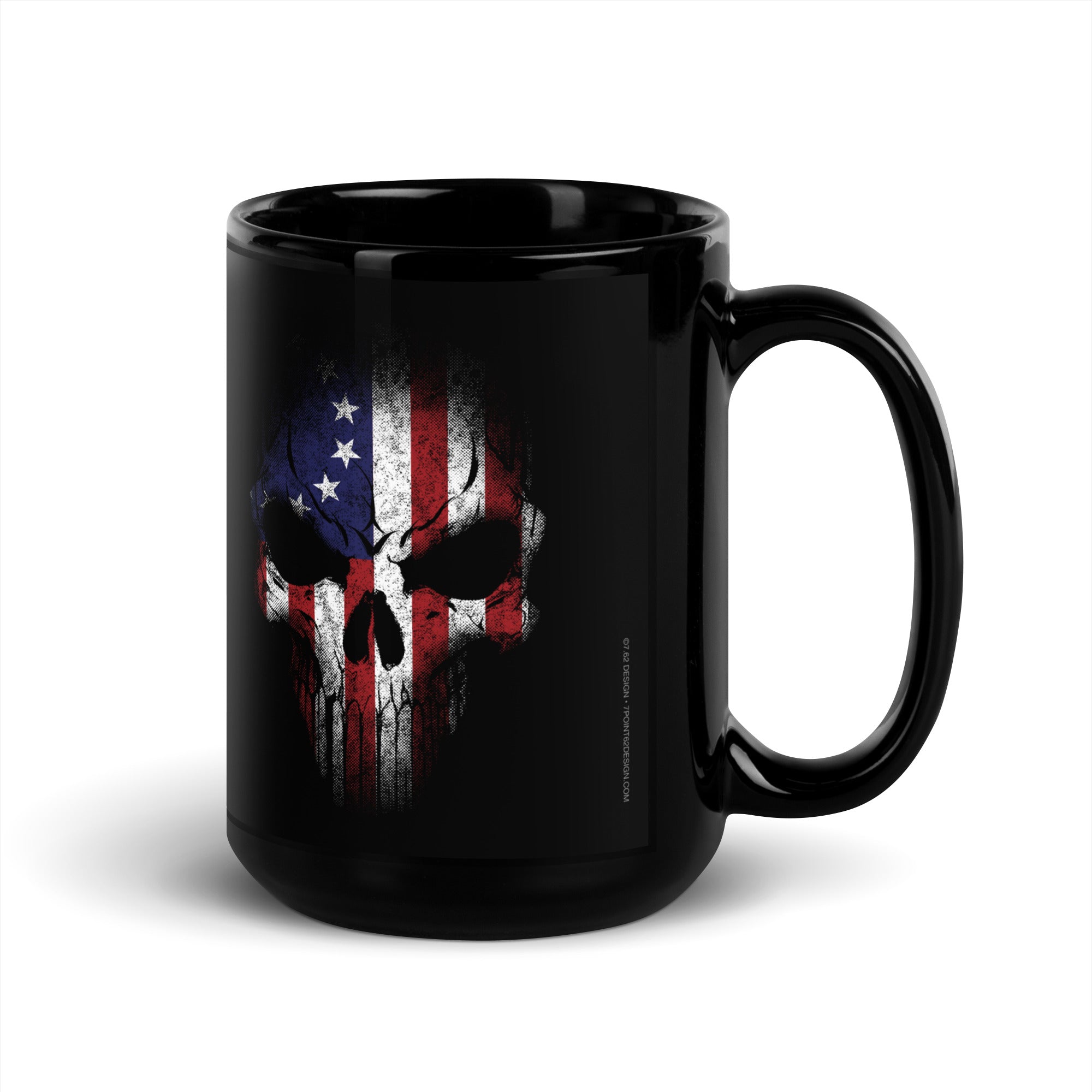 7.62 Design Betsy Ross Tazza Ceramica 15oz Teschio