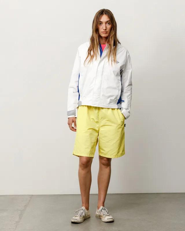 Stussy Transit Short pantaloncini citron nylon cotone