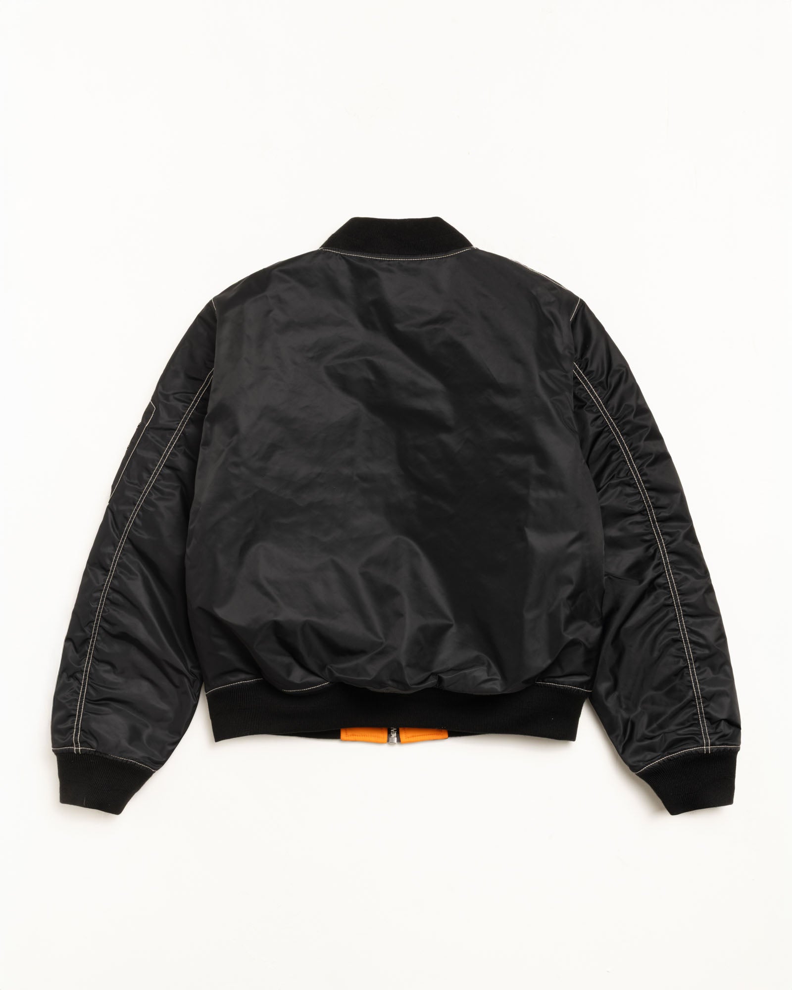 Stussy Built Reversible Bomber giacca Black nylon