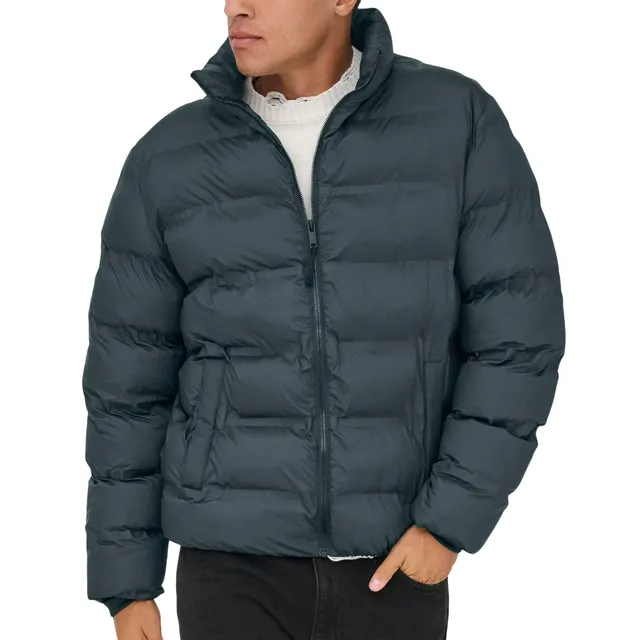 Only & Sons Onsunion Giacca Puffer Uomo Senza Cuciture