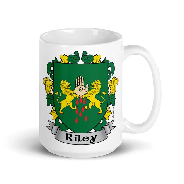 7.62 Design Riley tazza mug 15oz stemma irlandese