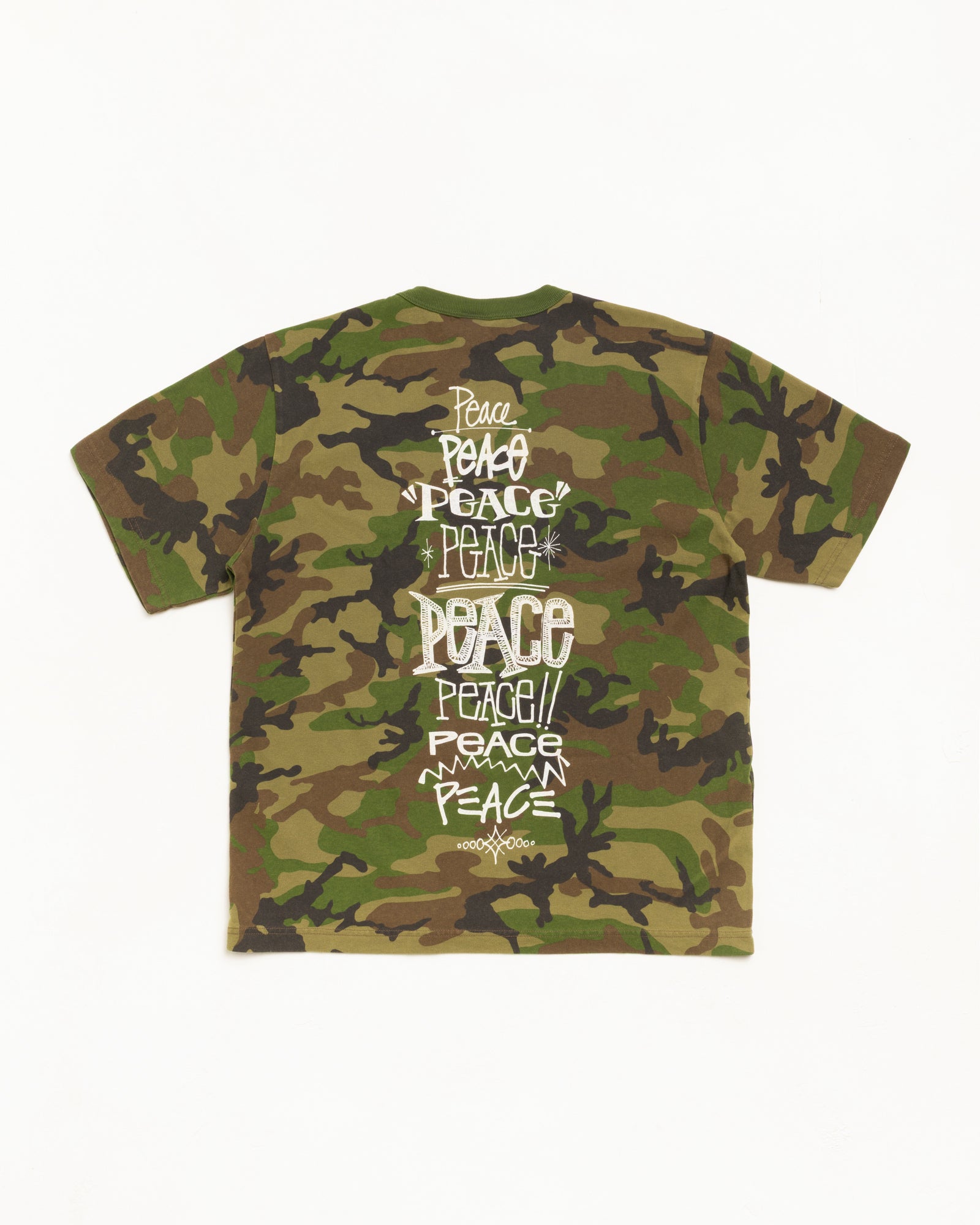 Stussy Peace Increased Tee t-shirt Camo