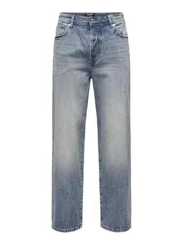 ONLY & SONS Onsfade Jeans Loose Vita Media 33W/30L