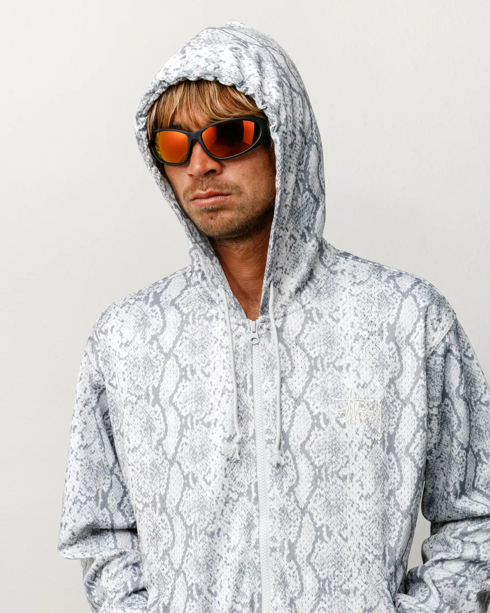 Stussy Adrian Sunglasses occhiali Frost Black polarizzati