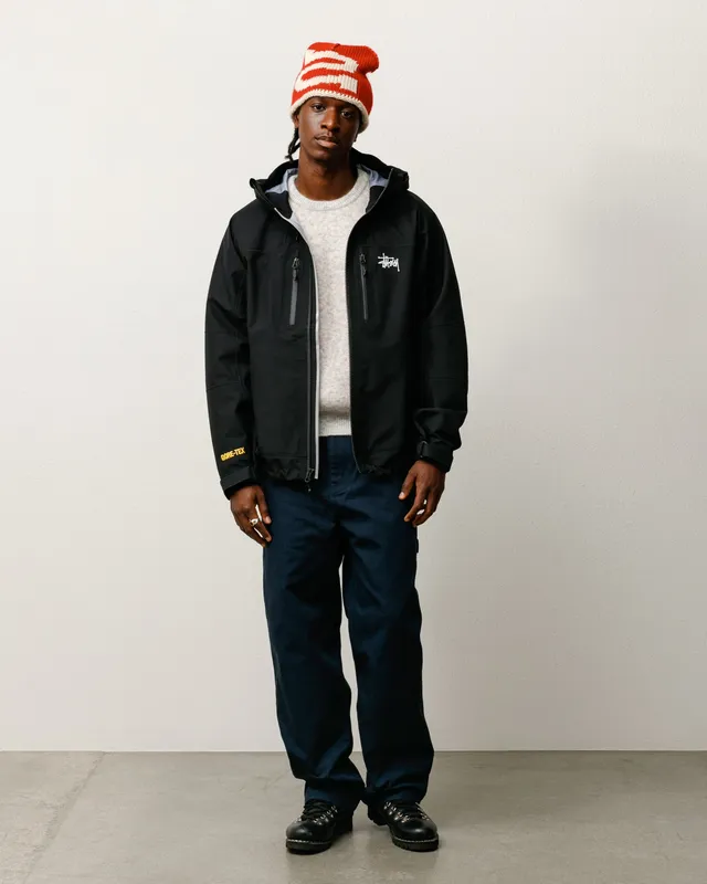 Stussy Gore-Tex Guide Shell giacca impermeabile Black