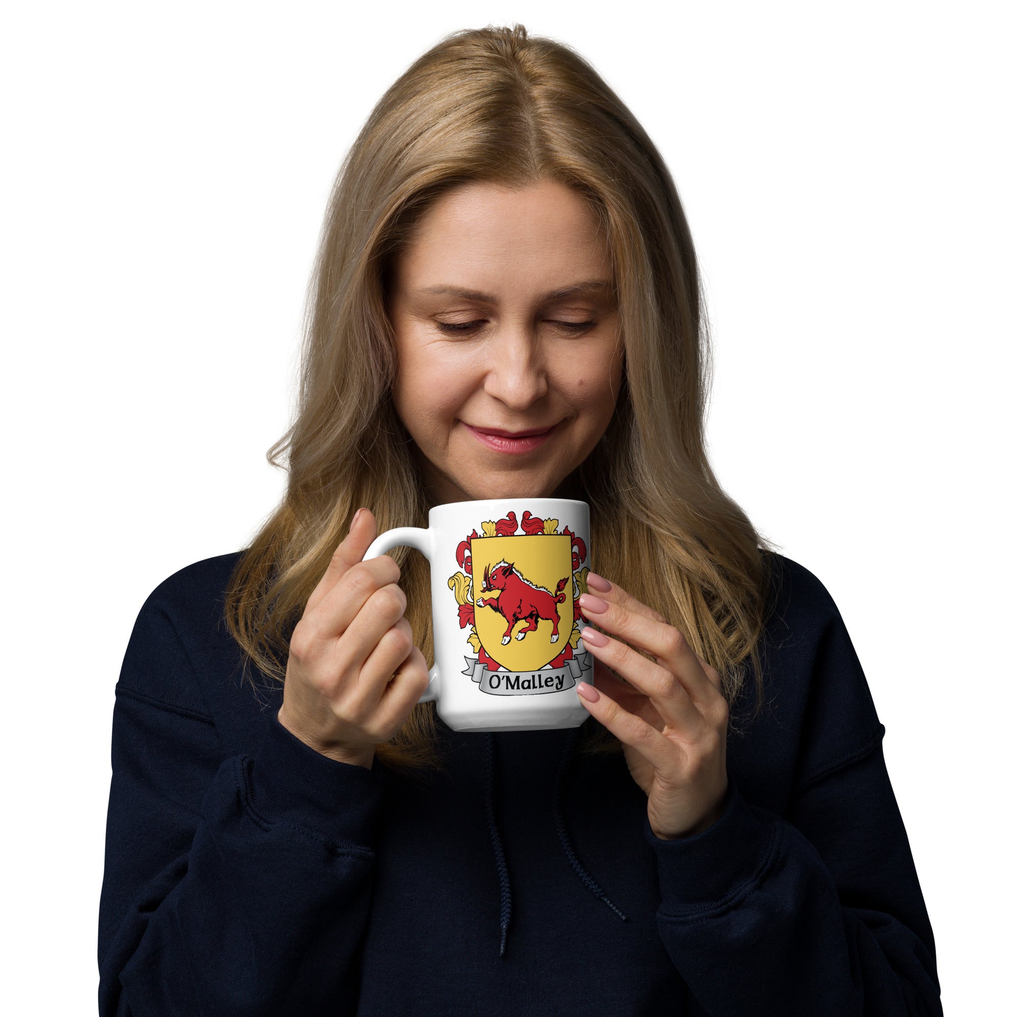 7.62 Design O'Malley Irish Crest Tazza ceramica 15oz