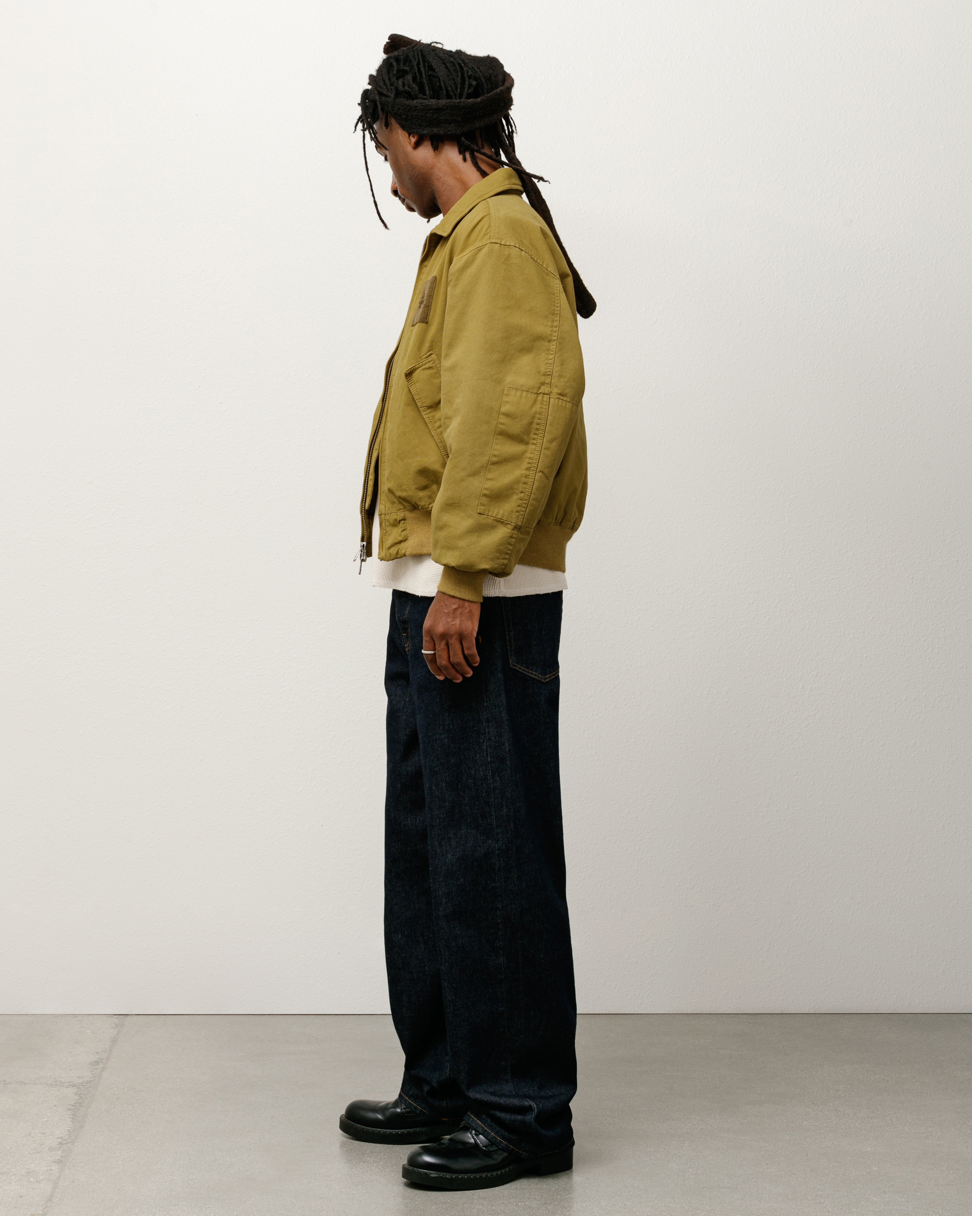 Stussy Relaxed Jean Denim jeans Rinsed Indigo cotone