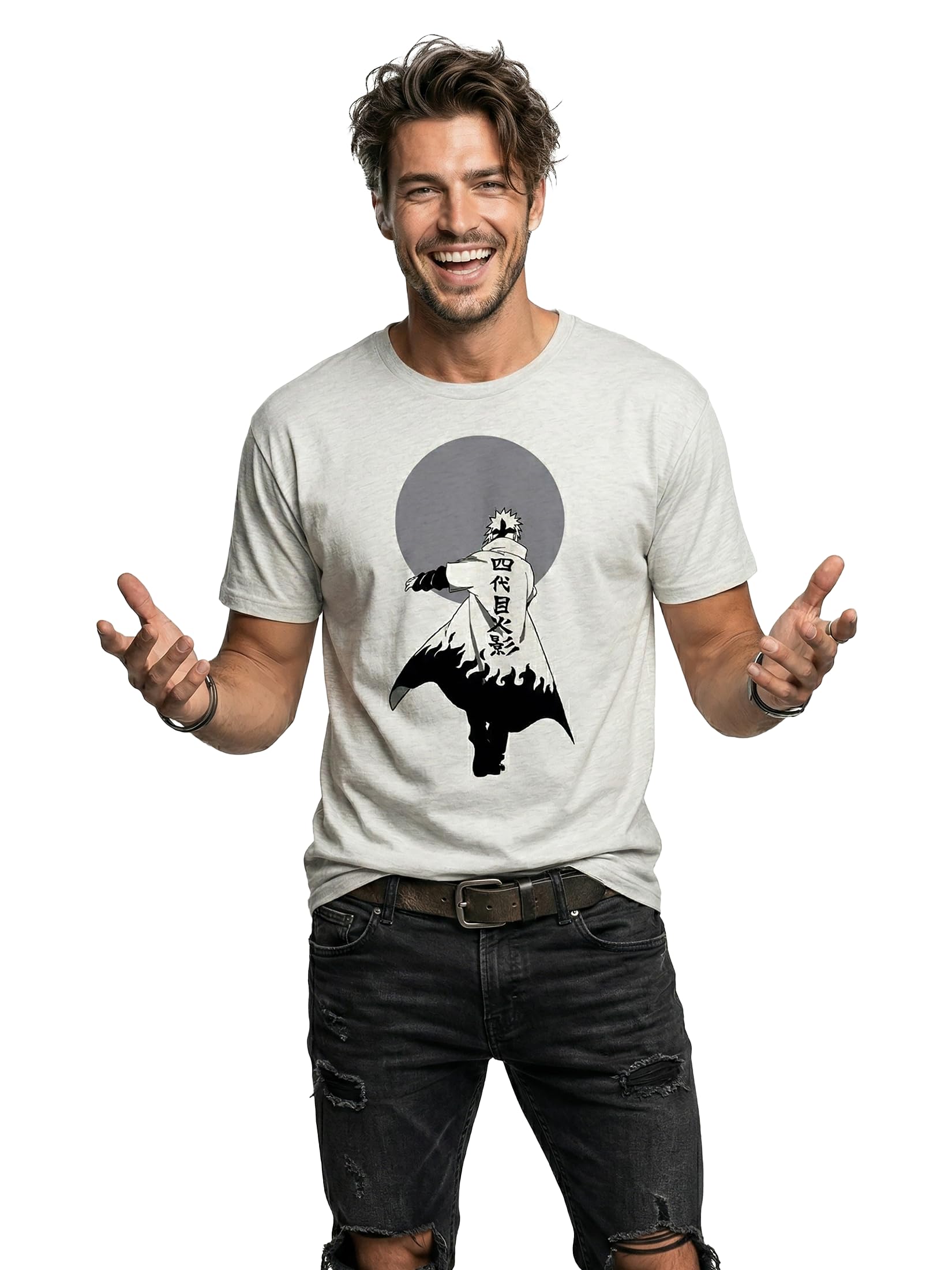 MAKAYA T-Shirt Uomo Ninja maglietta XXL 100% cotone
